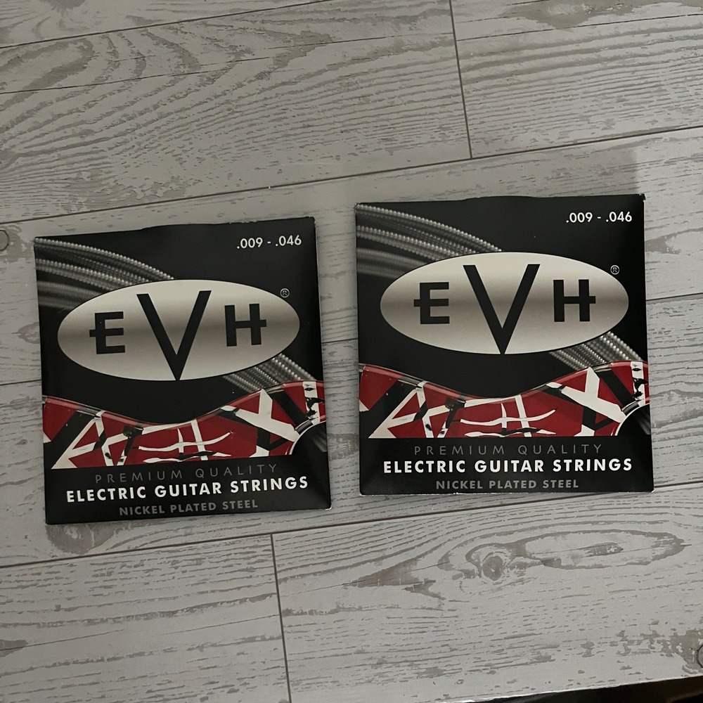 EVH Premium Electric Guitar Strings 2 Pack Nickel Plated Steel .009-.046 5150